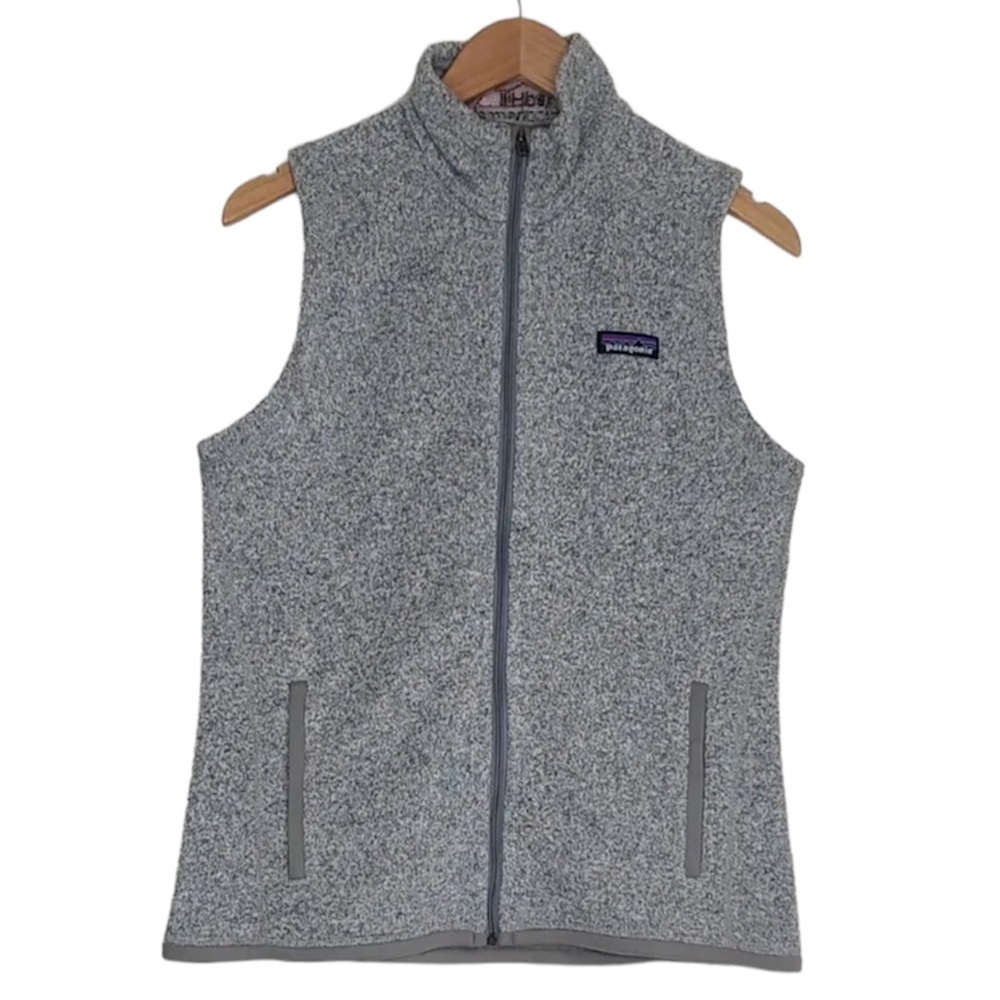 Patagonia Womens Better Sweater Fleece Vest Size M COMPANY LOGO